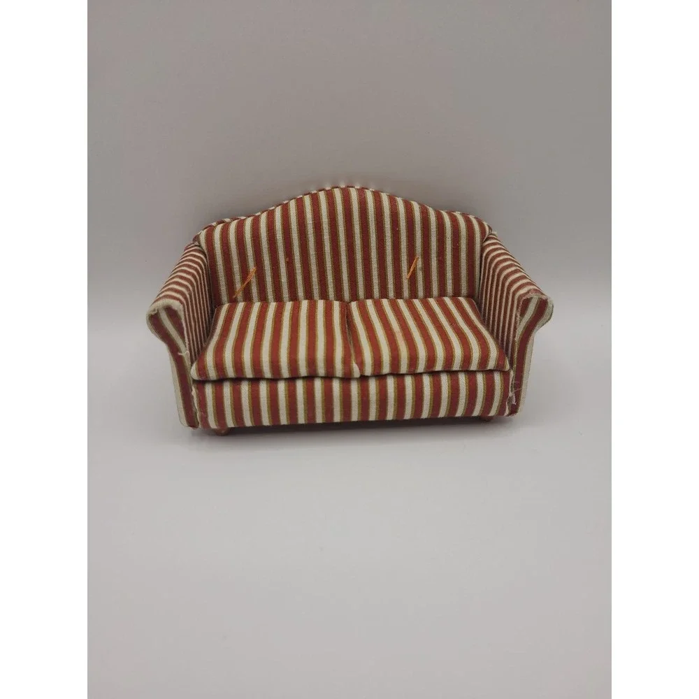 Vintage Dollhouse Furniture Melissa‎ and Doug Victorian Couch Only